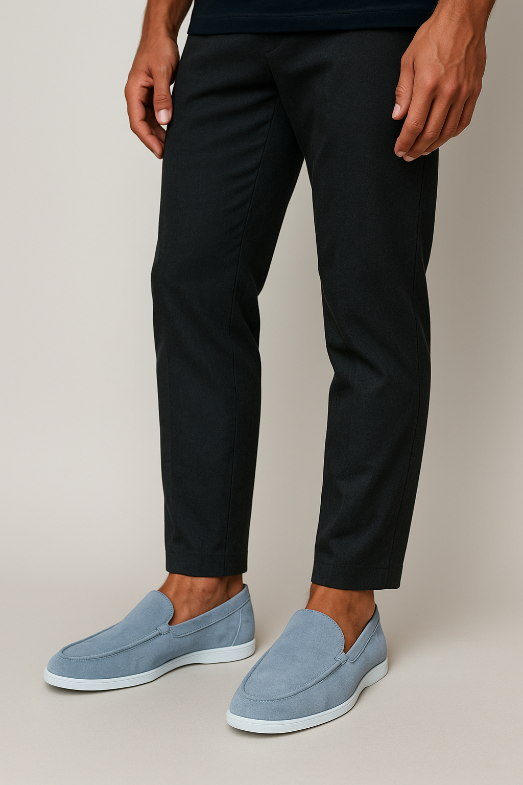 Leblanc™ | Mocassin en daim de qualité supérieure