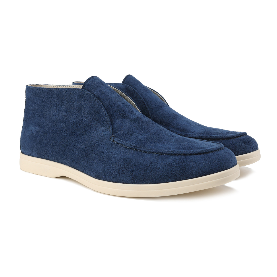 Leblanc™ | Mocassins hauts en daim