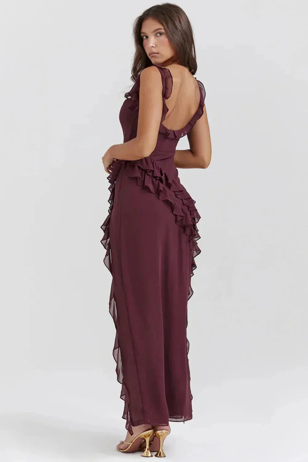 Leblanc™ | Robe élégante avec jambes ouvertes