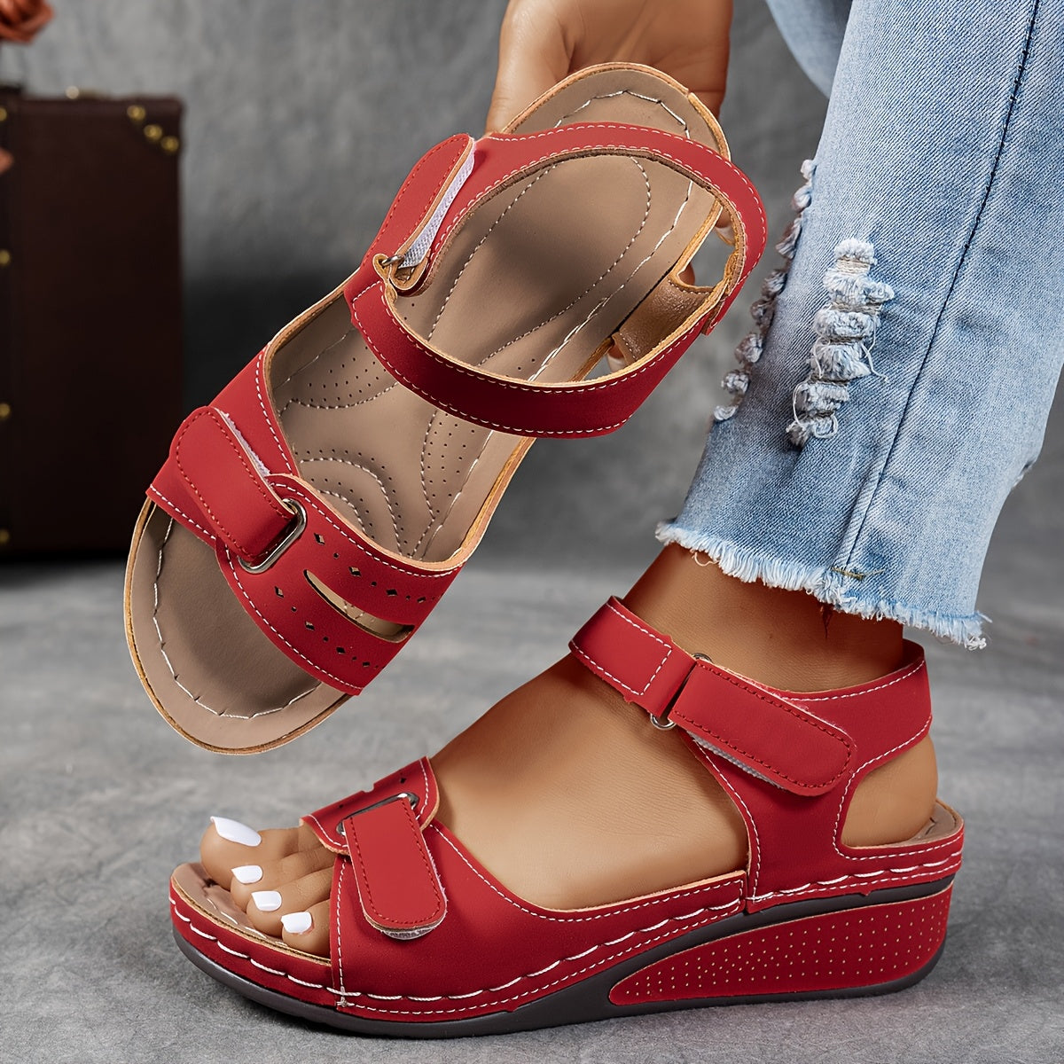 Leblanc™ | Sandales Orthopédiques Confort Élise