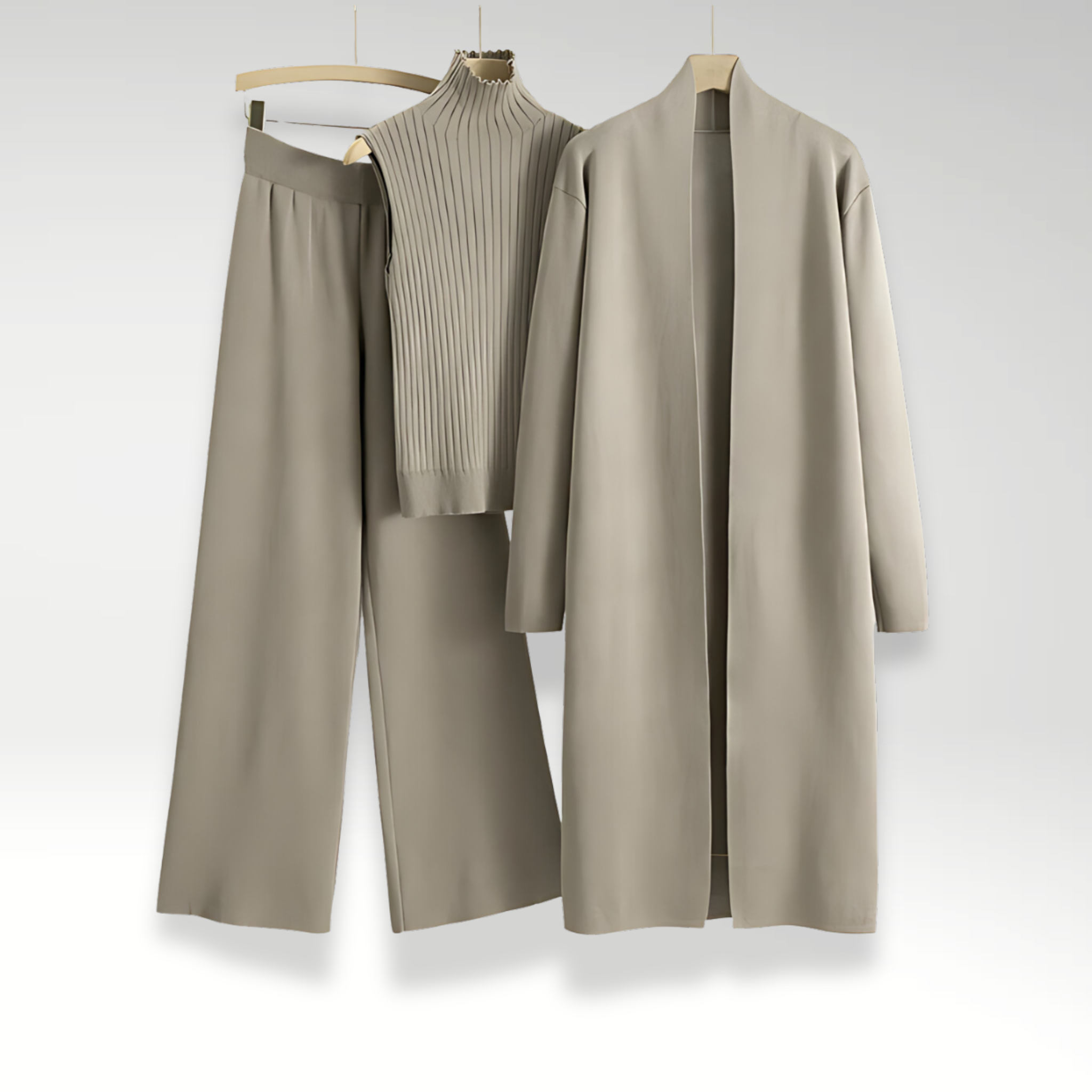 Leblanc™ | Ensemble trois pièces en maille Luxe