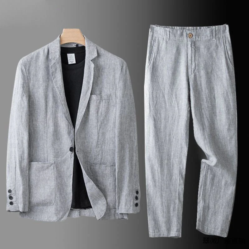 Leblanc™ | Ensemble élégant en lin
