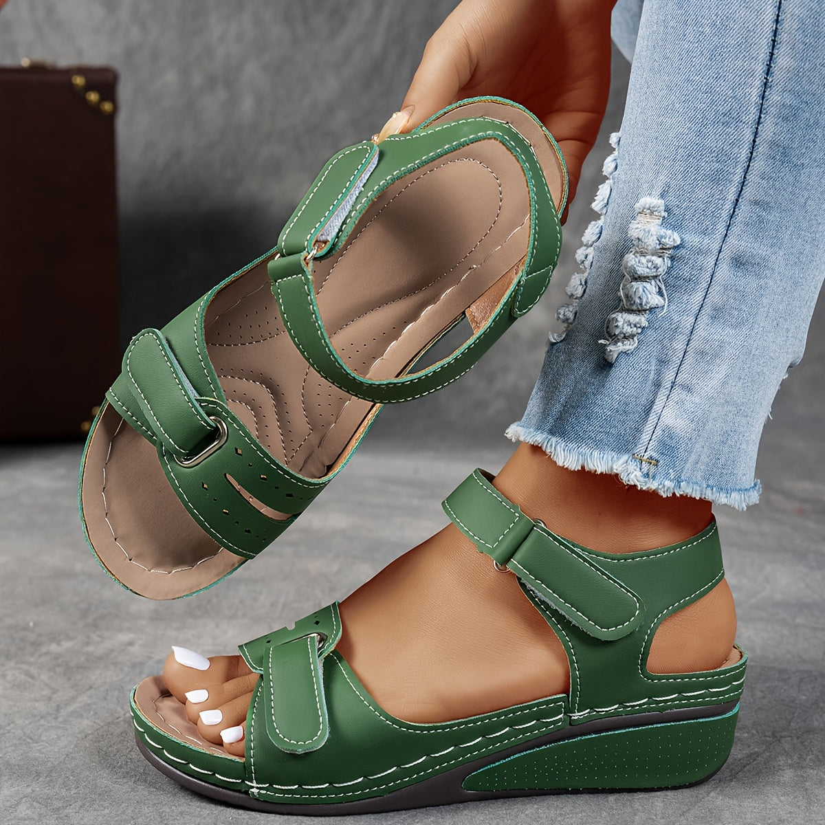 Leblanc™ | Sandales Orthopédiques Confort Élise