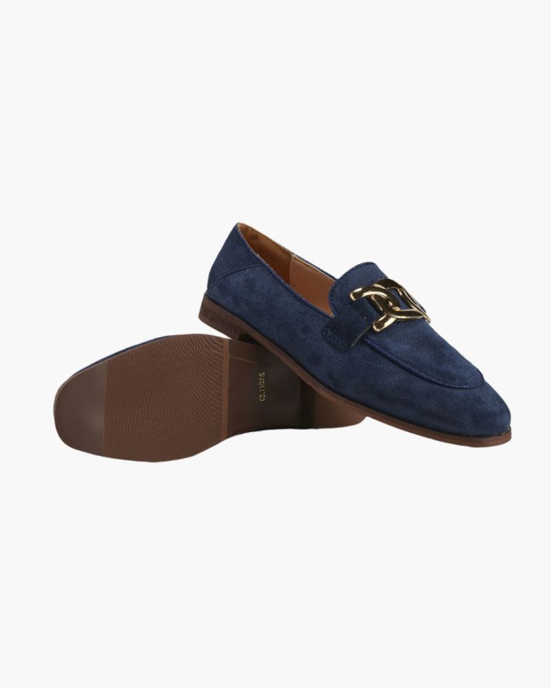 Adèle™ - Mocassins en Suède Élégant