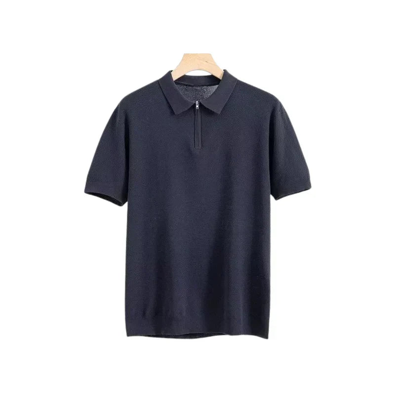 Leblanc™ | Polo zippé Marbella