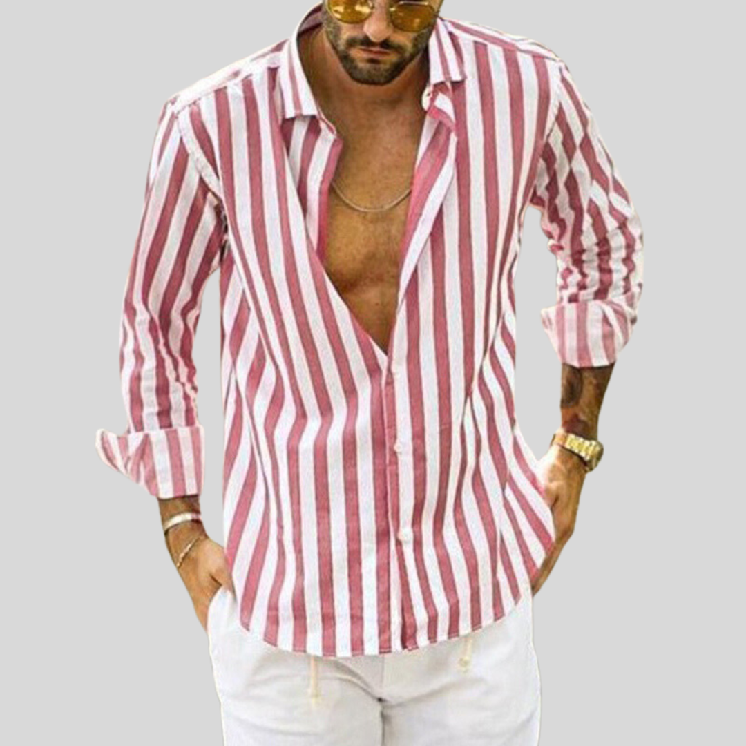Leblanc™ | Chemise Décontractée À Manches Longues