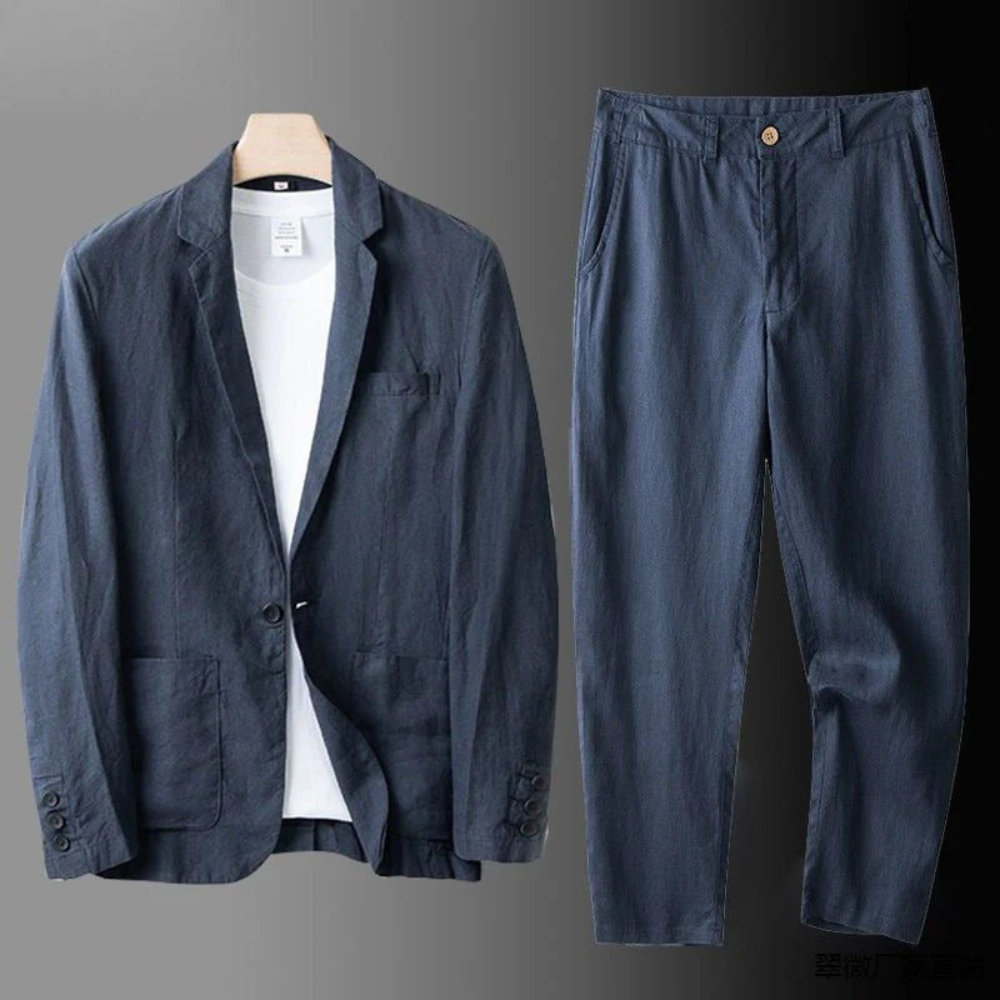 Leblanc™ | Ensemble élégant en lin