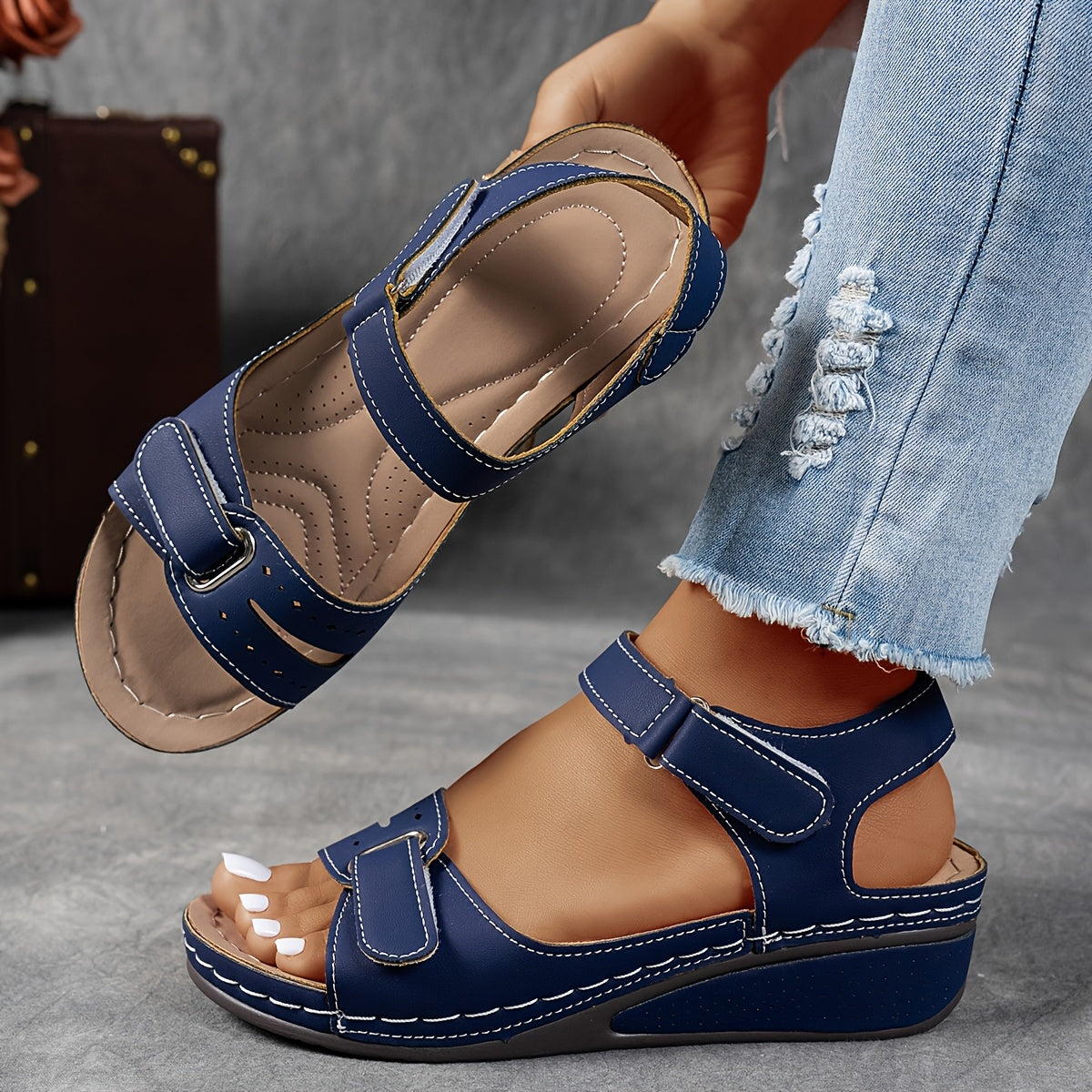 Leblanc™ | Sandales Orthopédiques Confort Élise