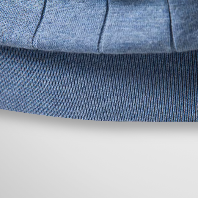 Leblanc™ | T-shirt côtelé de luxe