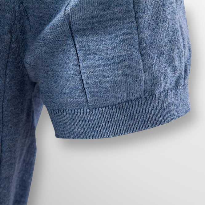Leblanc™ | T-shirt côtelé de luxe