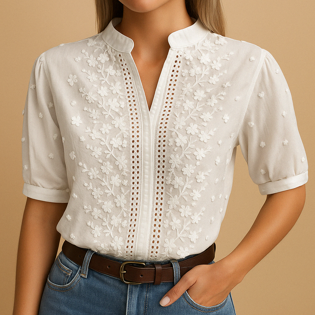 Leblanc™ | Blouse blanche tendance
