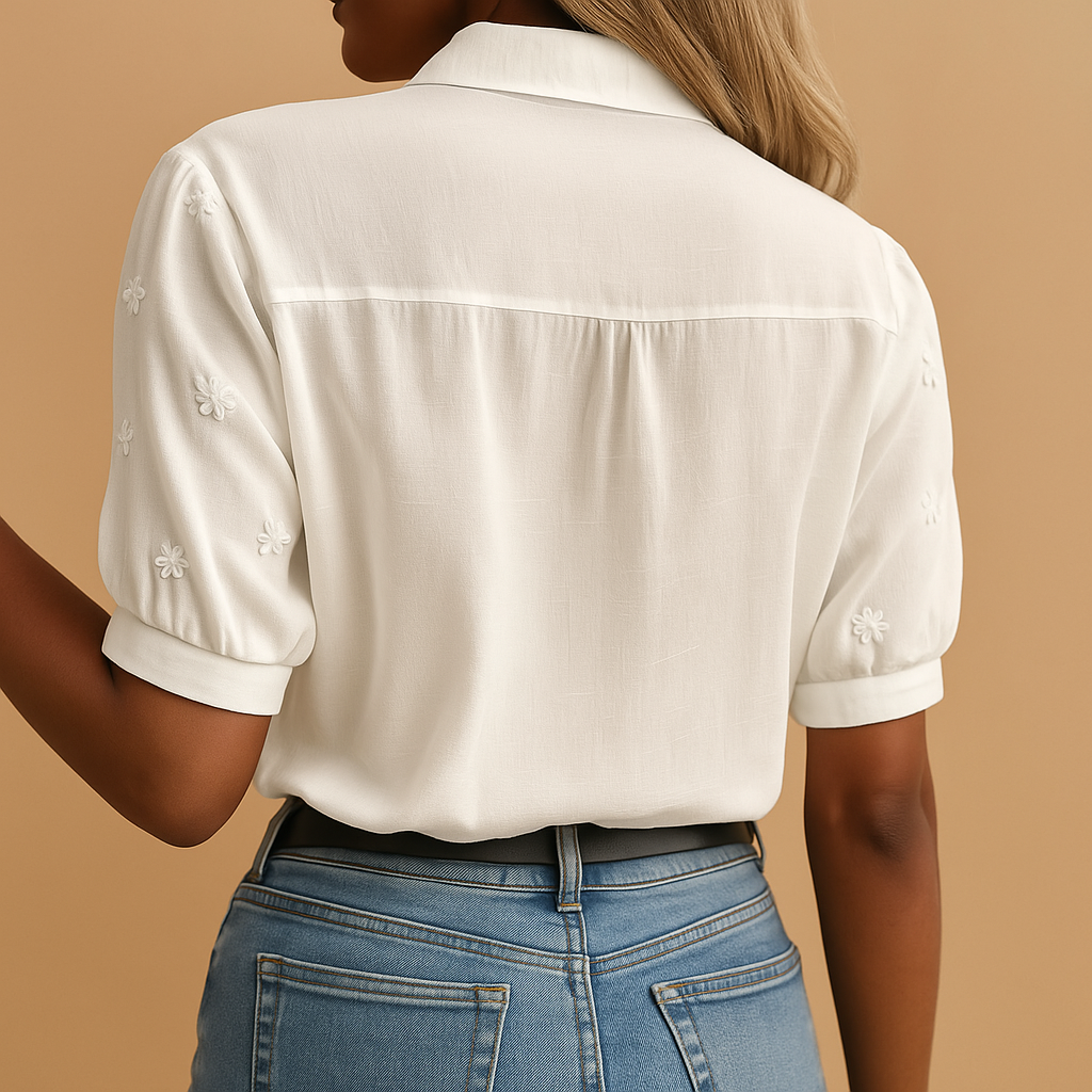 Leblanc™ | Blouse blanche tendance