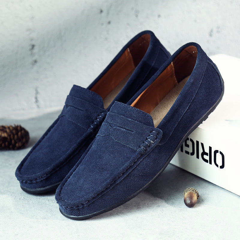 Leblanc™ | Mocassins rétro en daim pour homme