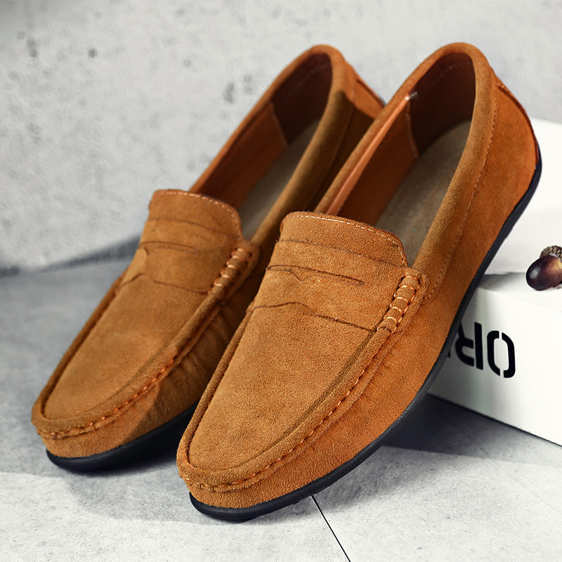 Leblanc™ | Mocassins rétro en daim pour homme