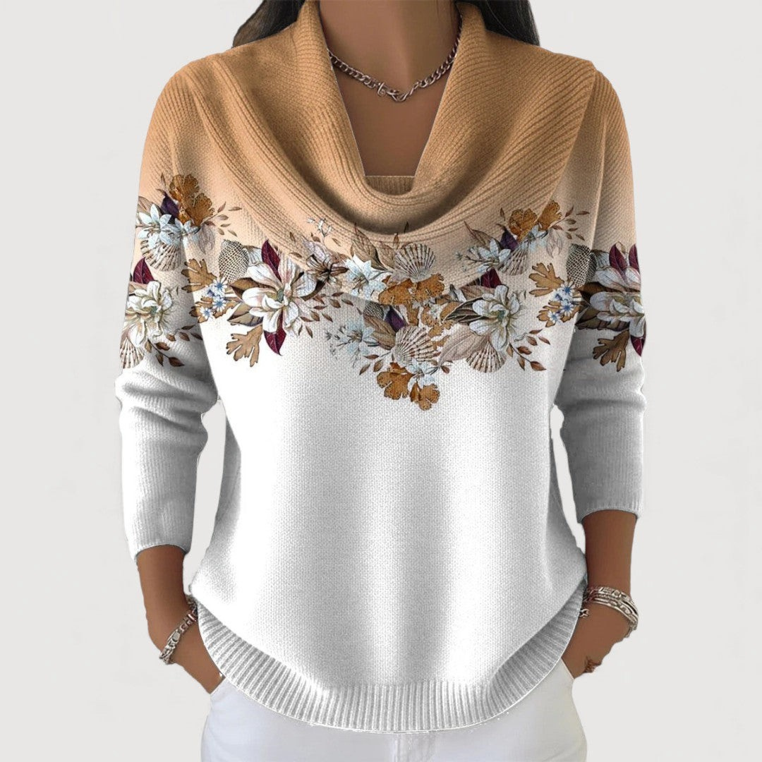 Leblanc™ | Pull à fleurs Alora
