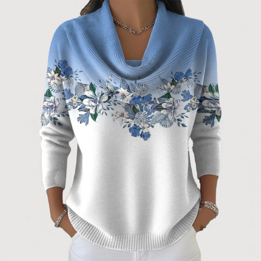 Leblanc™ | Pull à fleurs Alora