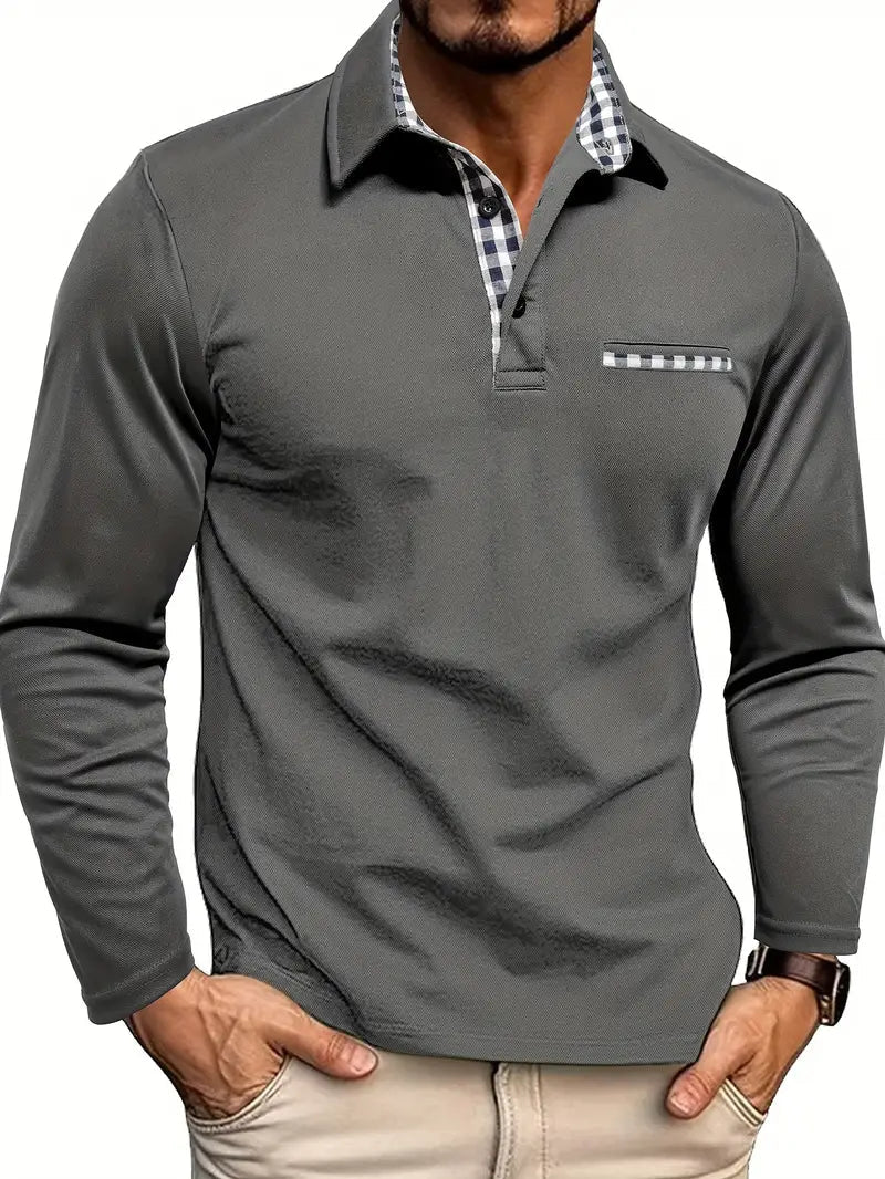 Leblanc™ | Polo Homme à Manches Longues Premium