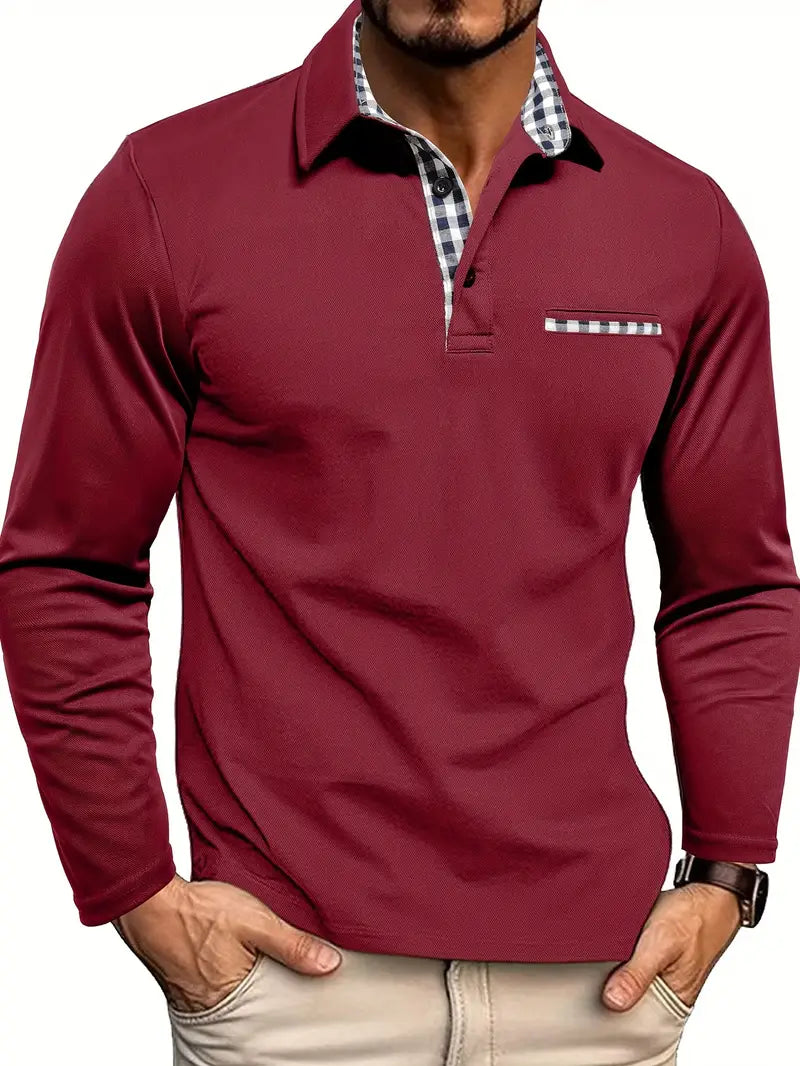 Leblanc™ | Polo Homme à Manches Longues Premium