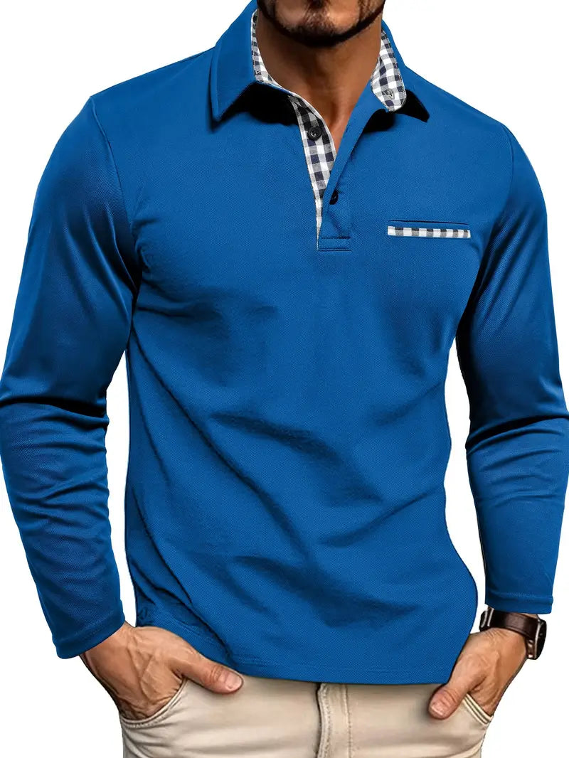 Leblanc™ | Polo Homme à Manches Longues Premium