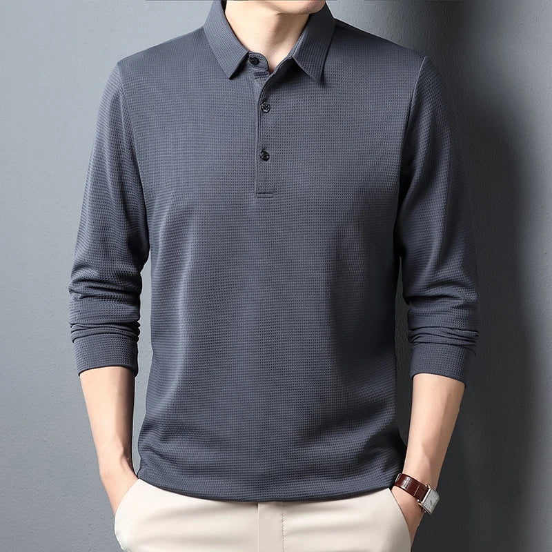 Leblanc™ | Polo élégant à manches longues