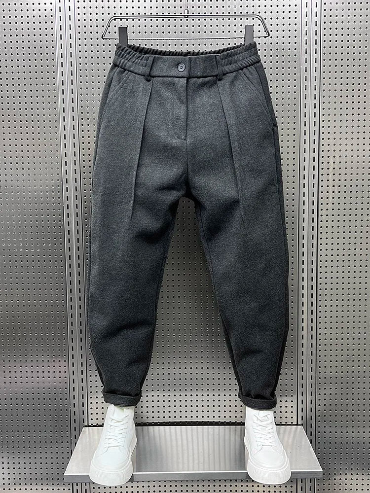 Leblanc™ | Pantalon chiné élégant