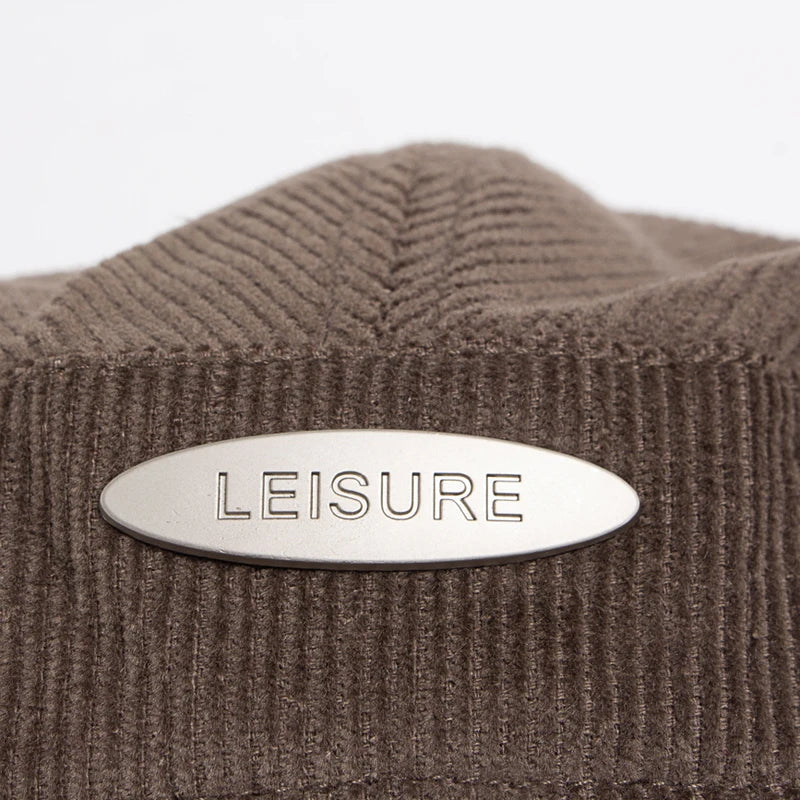 Leblanc™ | Casquette en Velours Côtelé