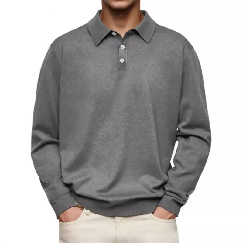 Leblanc™ | Polo décontracté à manches longues