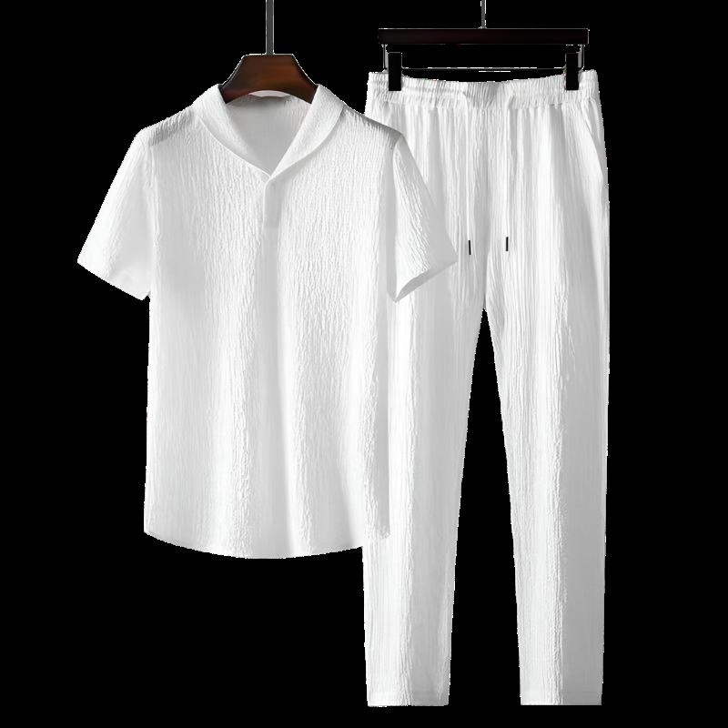 Leblanc™ | Polo et pantalon en coton