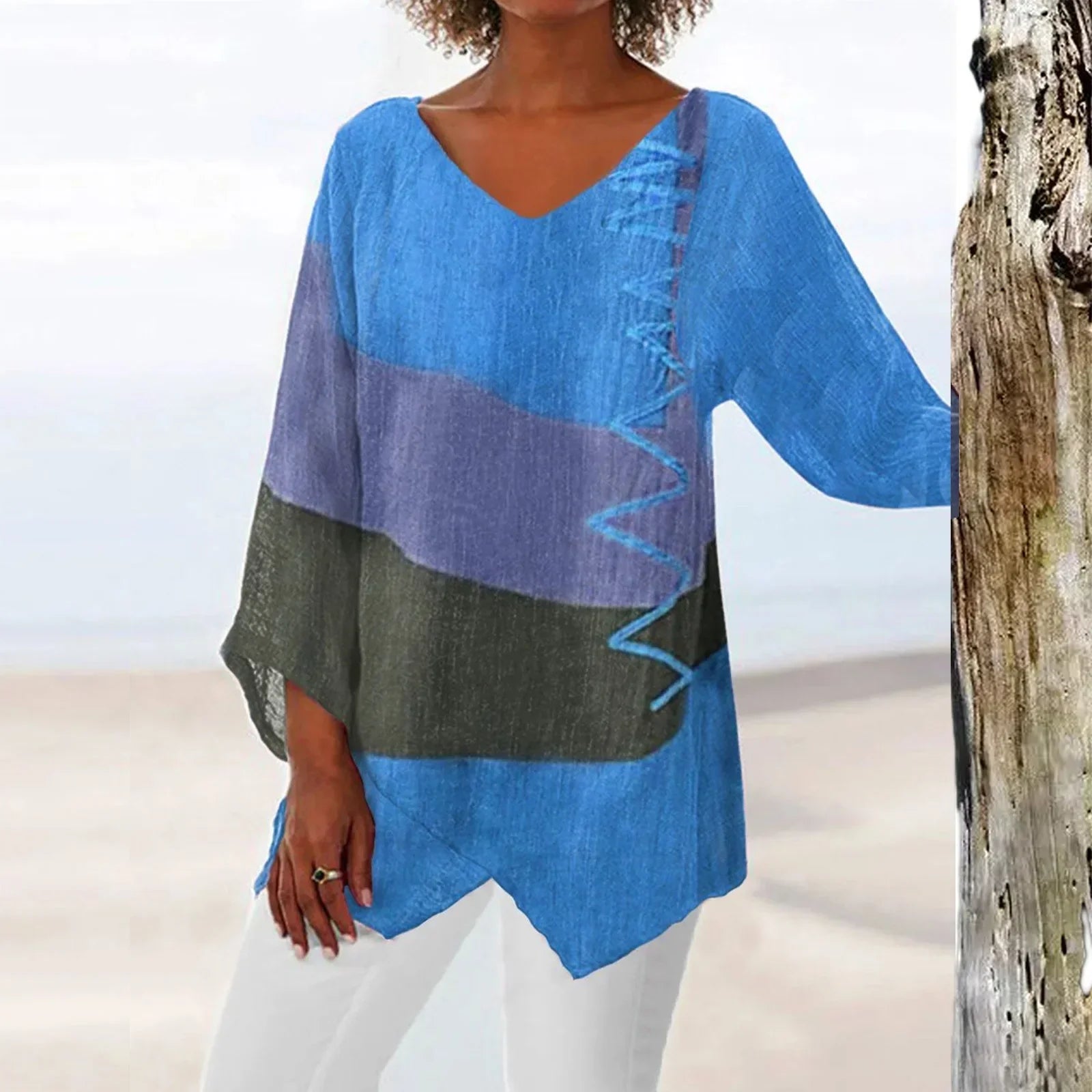 Leblanc™ | Blouse Élégance d'Été