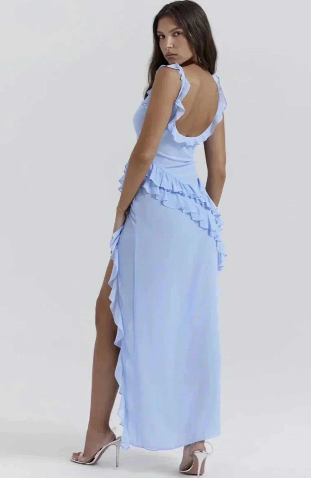 Leblanc™ | Robe élégante avec jambes ouvertes
