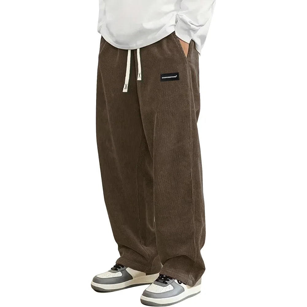 Leblanc™ | Pantalon velours côtelé unisexe coupe ample