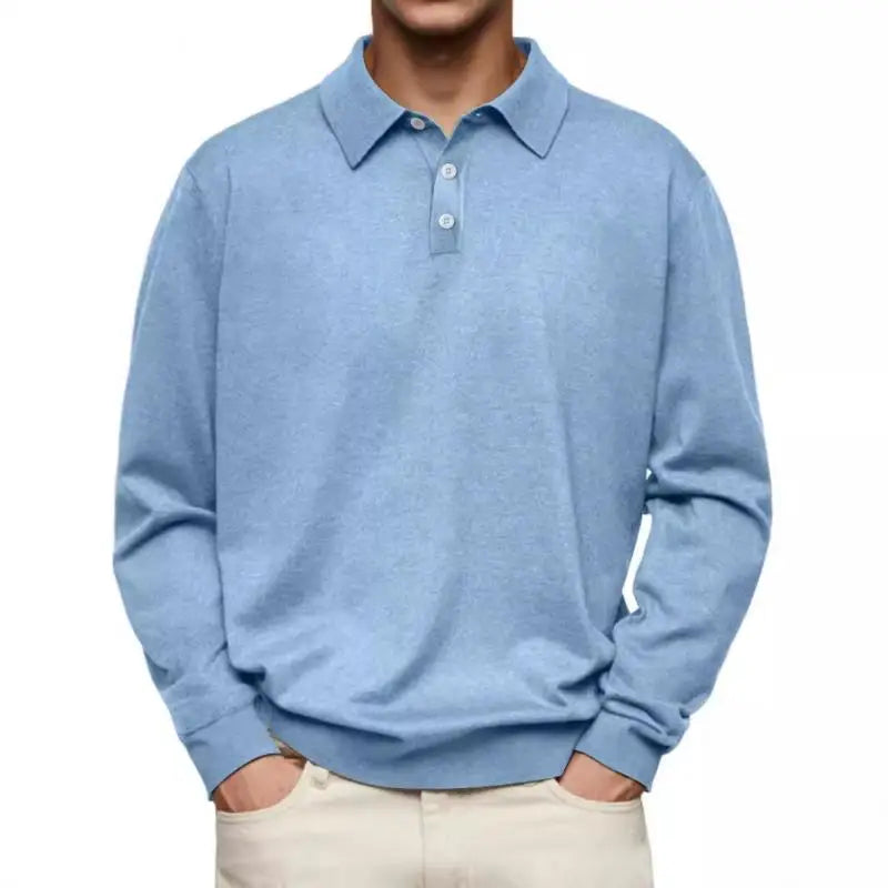 Leblanc™ | Polo décontracté à manches longues