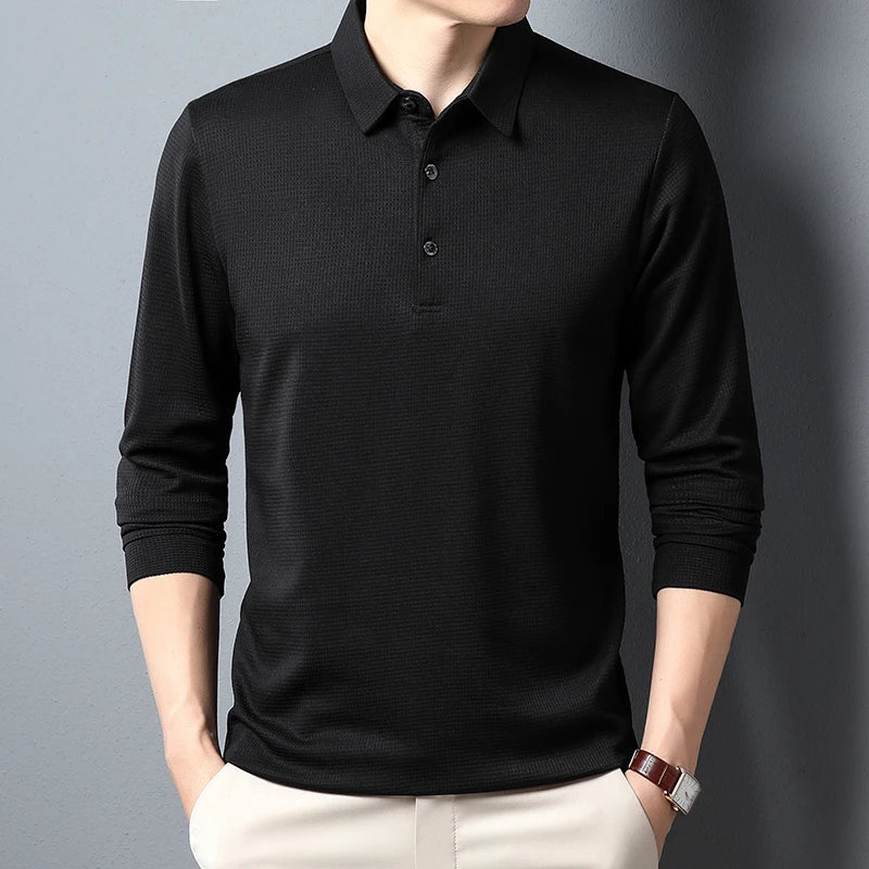Leblanc™ | Polo élégant à manches longues
