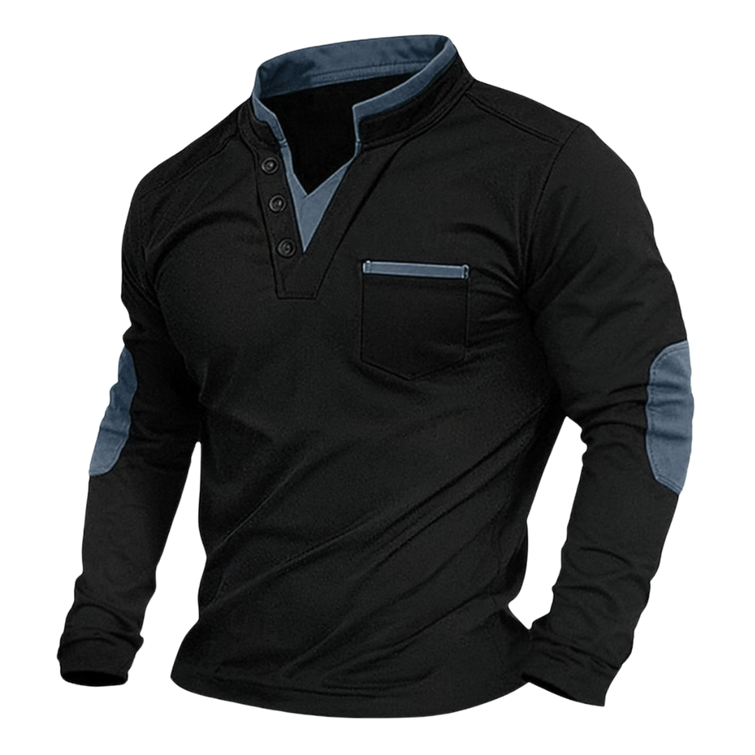 Leblanc™ | Sweat-shirt à col en V pour homme