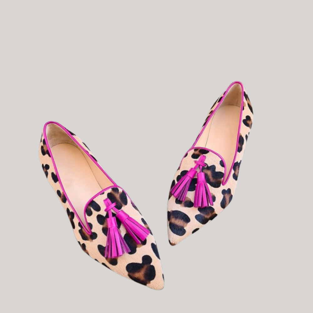 Maëlys™ - Mocassins Léopard Féminins
