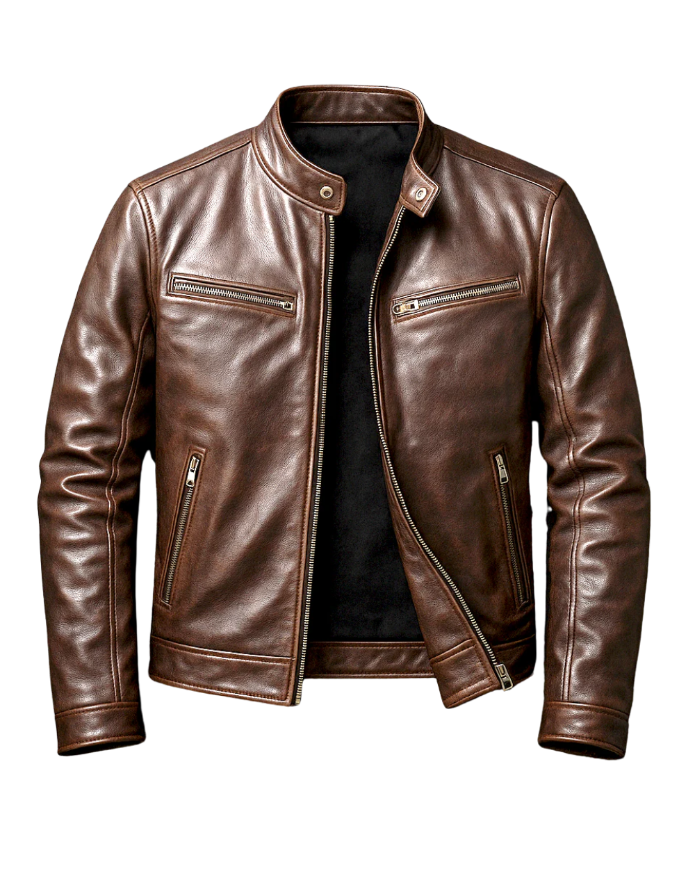 Leblanc™ | veste en cuir vintage