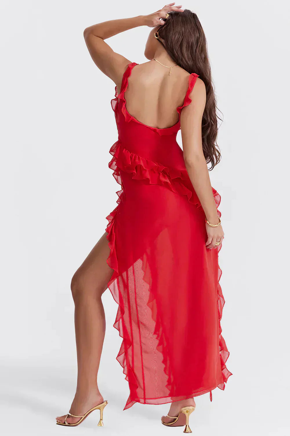 Leblanc™ | Robe élégante avec jambes ouvertes