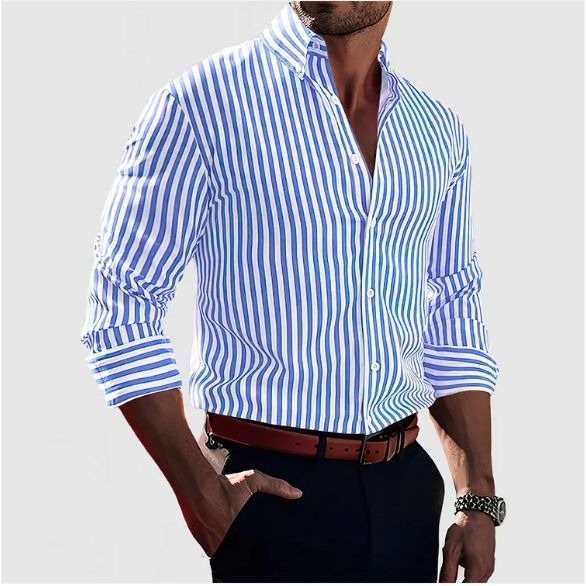 Leblanc™ | Chemise élégante à rayures