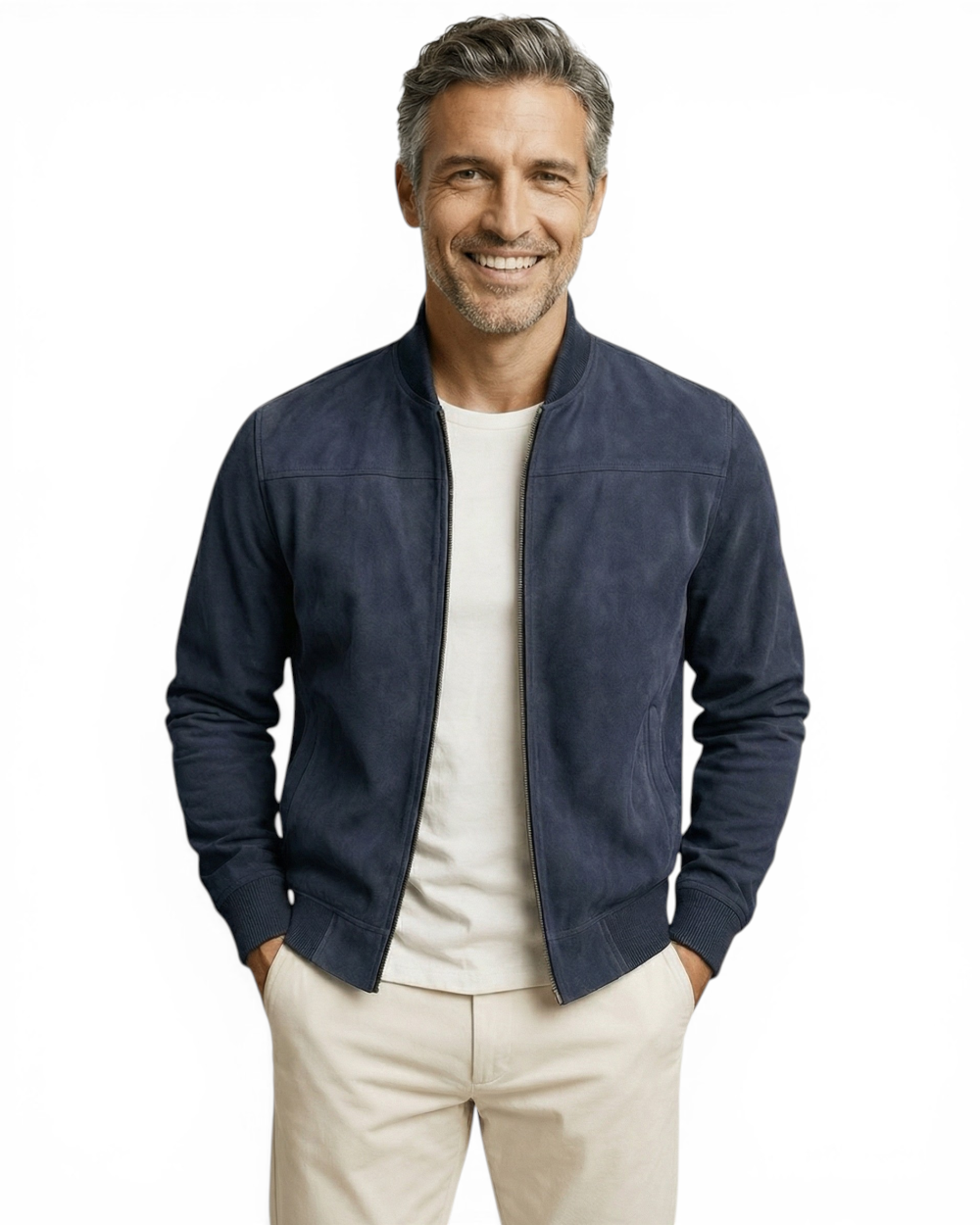 Leblanc™ | Veste élégante en daim
