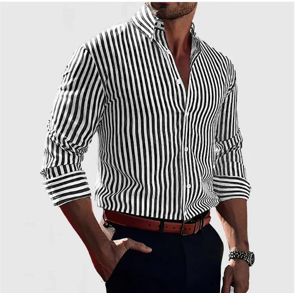 Leblanc™ | Chemise élégante à rayures