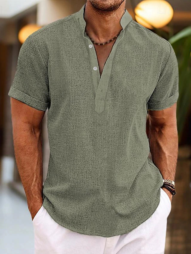 Leblanc™ | Chemise en lin pour hommes