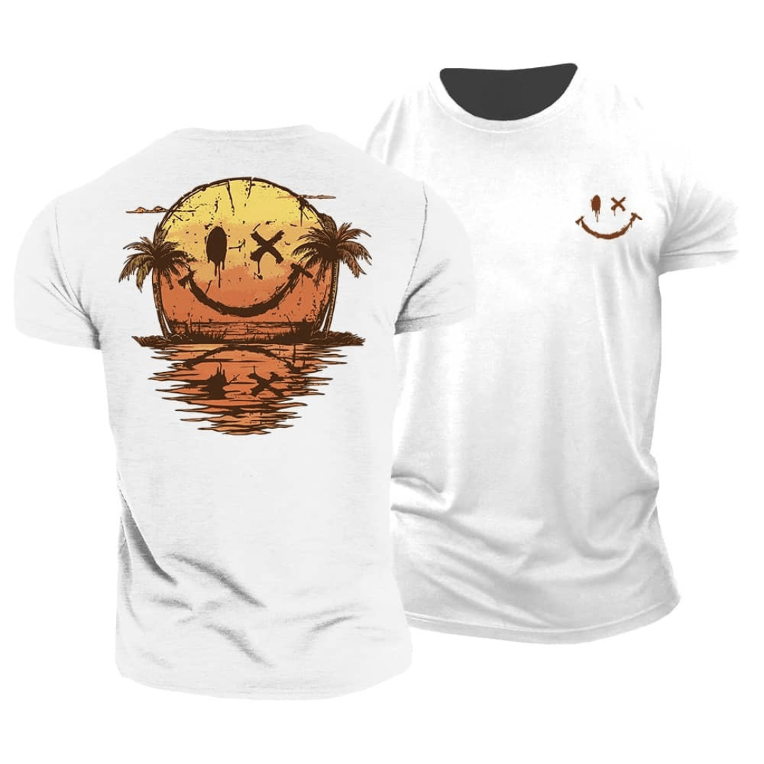 Leblanc™ | T-shirt d’été Smiley Mer