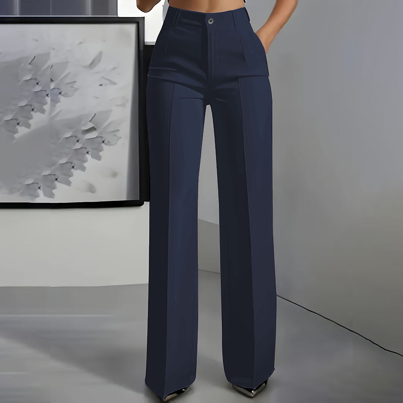 Leblanc™ | Pantalons élégants à taille haute pour femme