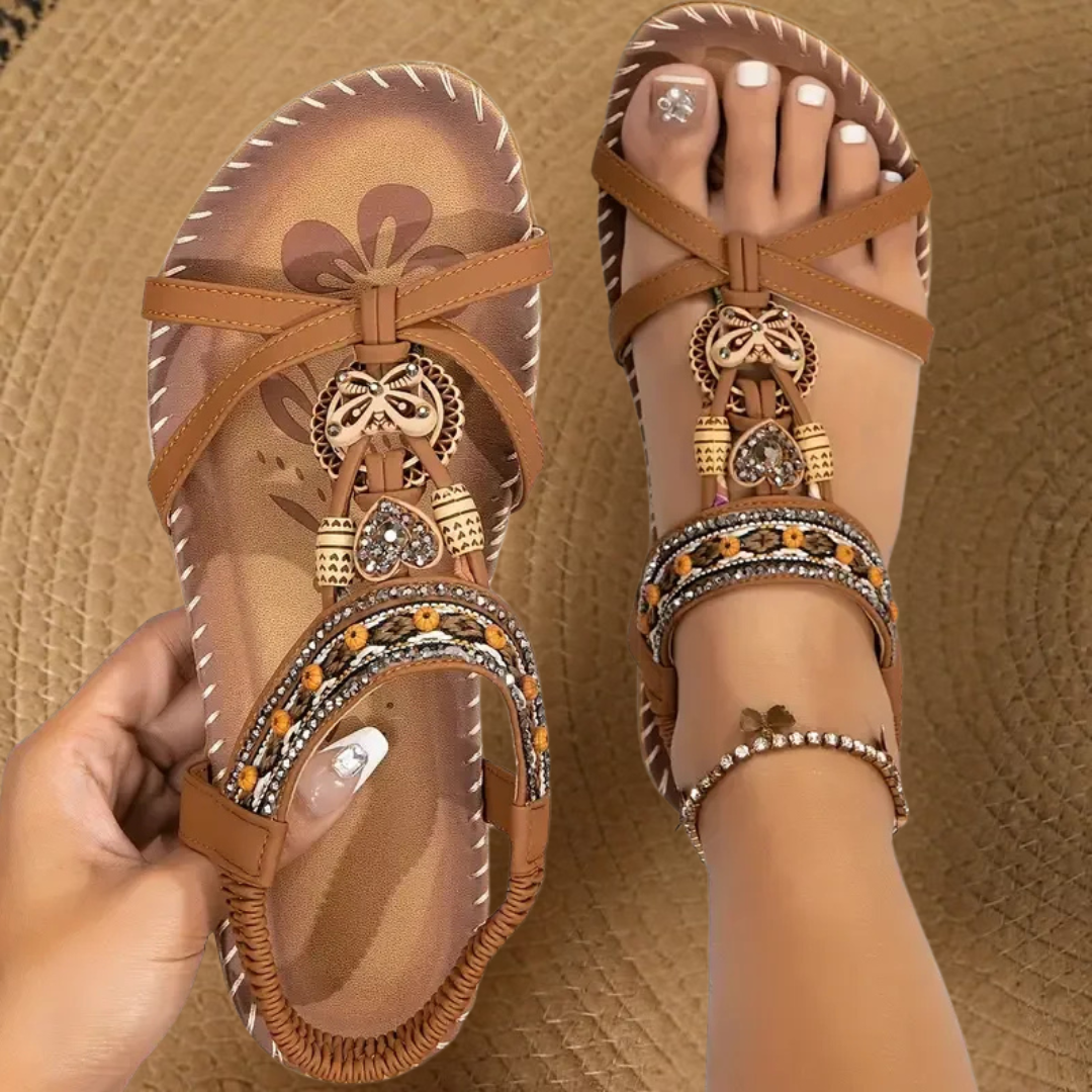 Leblanc™ | Sandales Style Ibiza Alliant Confort et Élégance