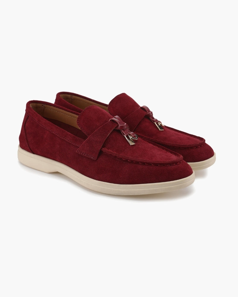 Élise™ – Mocassins en daim premium