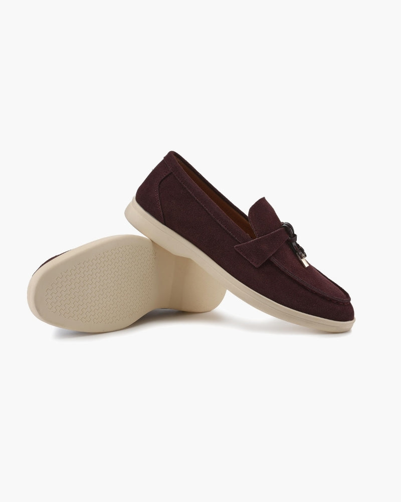 Élise™ – Mocassins en daim premium