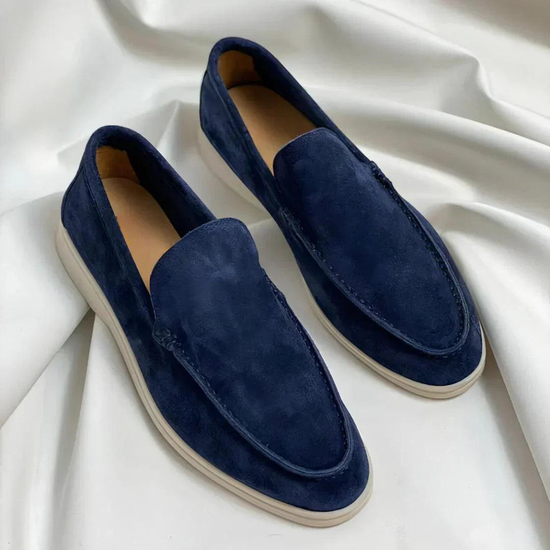 Leblanc™ | Mocassin en daim de qualité supérieure