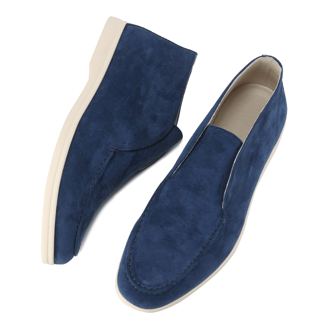 Leblanc™ | Mocassins hauts en daim