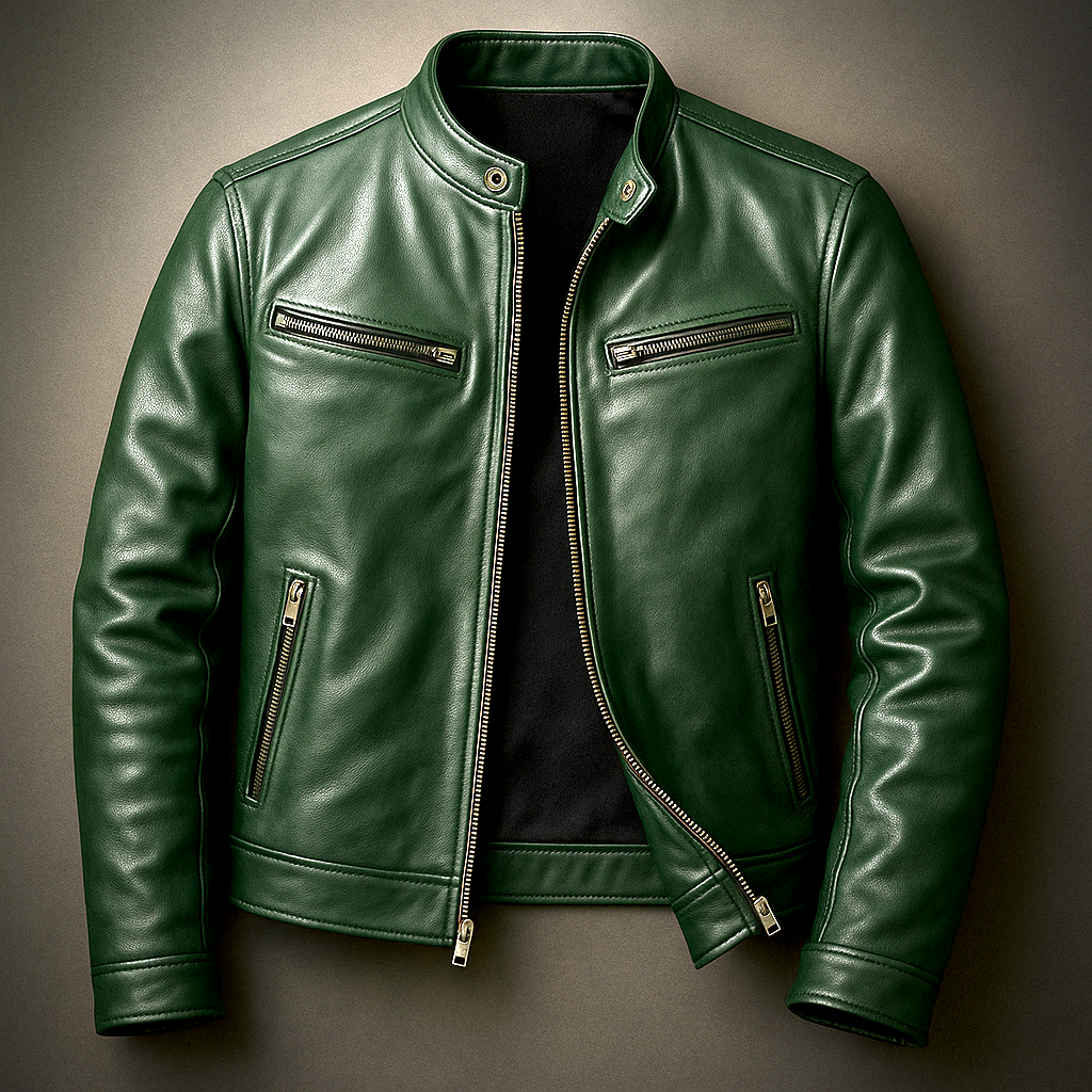 Leblanc™ | veste en cuir vintage