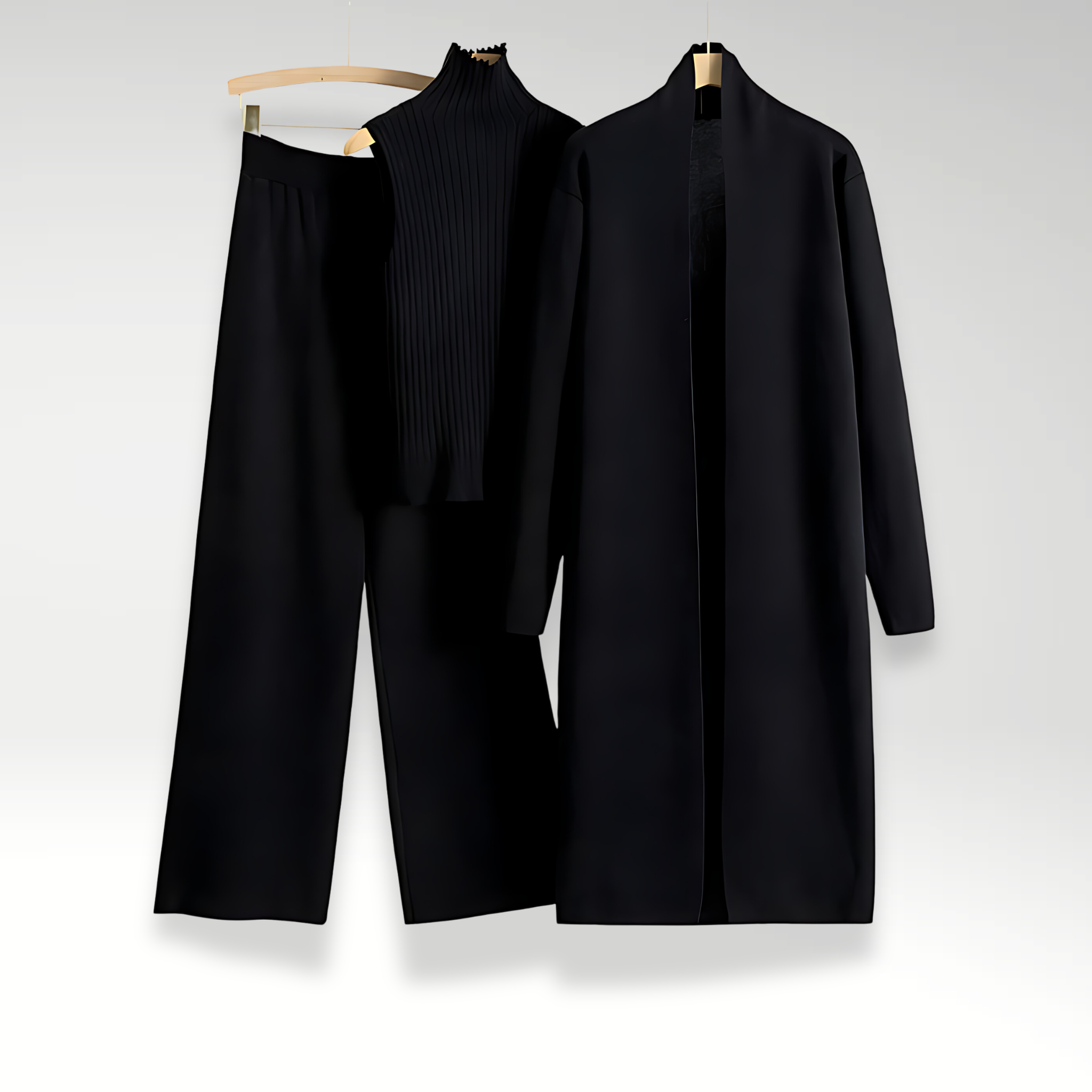 Leblanc™ | Ensemble trois pièces en maille Luxe